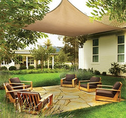 Shelterlogic Shade Sail Square 12 x 12 ft. - Sand