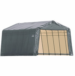 ShelterCoat 12 x 28 ft. Peak Style Garage - 2 Colors Available