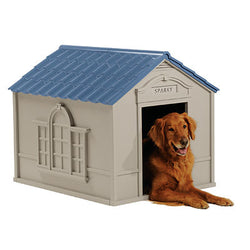 Large Deluxe Plastic Dog House