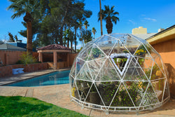 Lumen & Forge Geodesic Greenhouse Dome - 3 Sizes Available