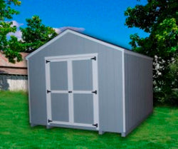 Value Gable Wood Storage Shed Kit by Little Cottage - Available in 17 Sizes 8' x 8' to 12' x 24'