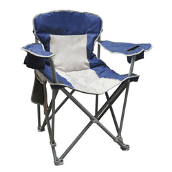 Caravan Sports Quad Chair - 500 Pound Capacity, Blue