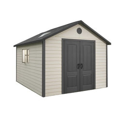 Lifetime 11 x 11 Premium Plastic Storage Shed w/ Floor