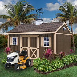 Best Barns Brookfield 12' x 16' Wood Storage Shed Kit