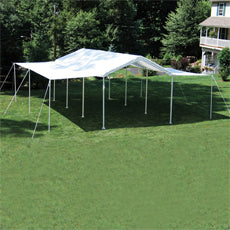 ShelterLogic MaxAP 10 ft. x 20 ft. White Canopy Extension Kit