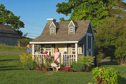 Little Cottage Pennfield Cottage Playhouse Panelized Kit with Floor