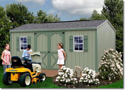 Best Barns Cypress 10' Wood Storage Shed Kit