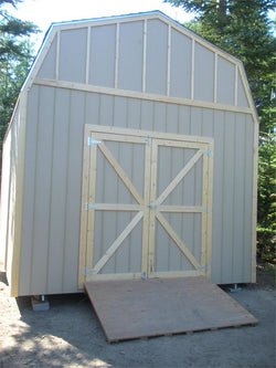 12' x 16' Barn Style Wood Shed Kit