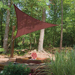 ShelterLogic Shade Sail Triangle - Heavyweight 16 x 16 ft. - 2 colors