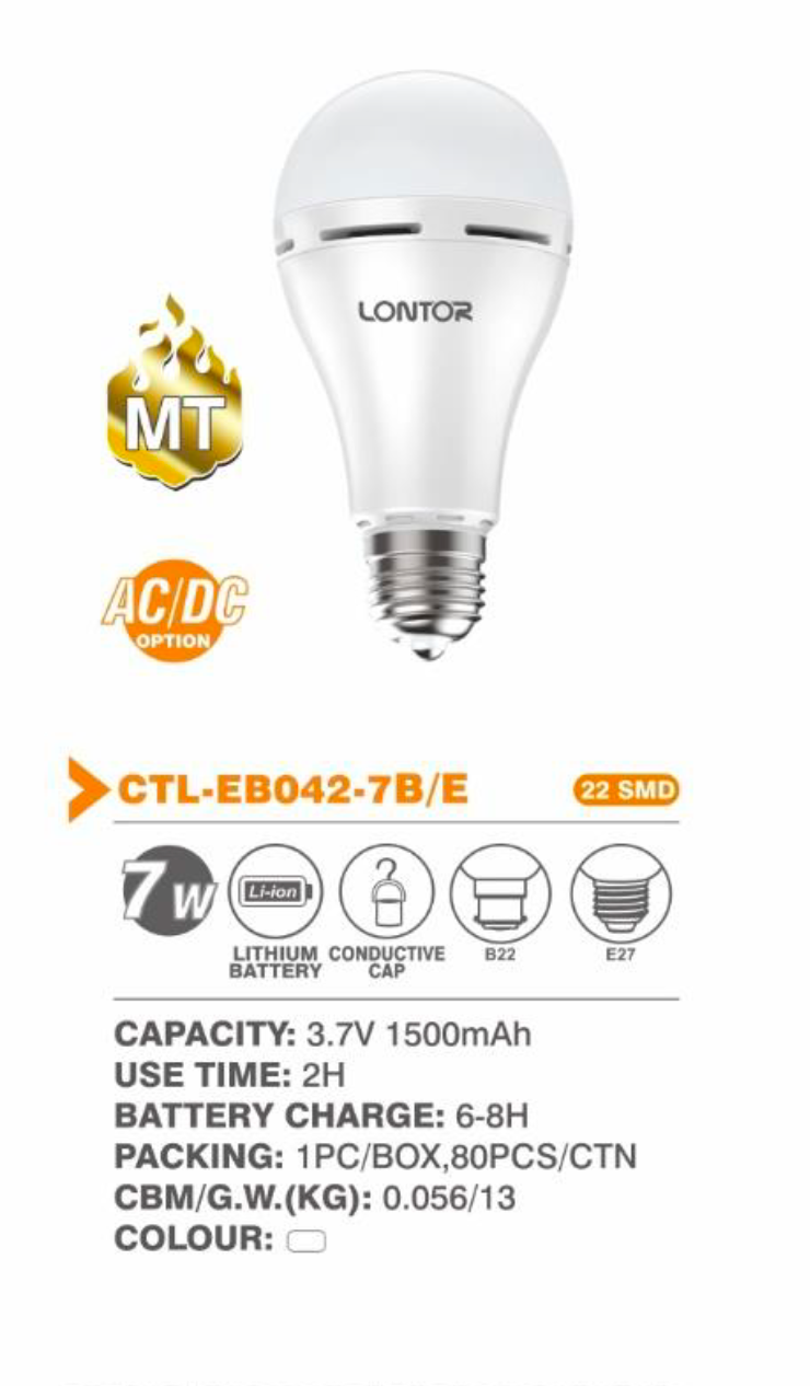 osram rechargeable bulb