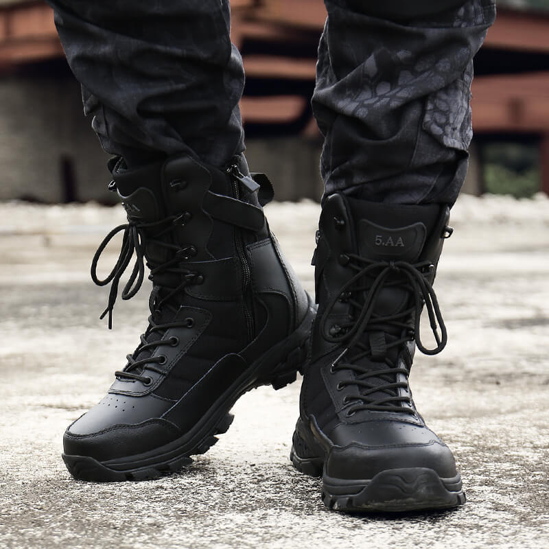 mens army boots