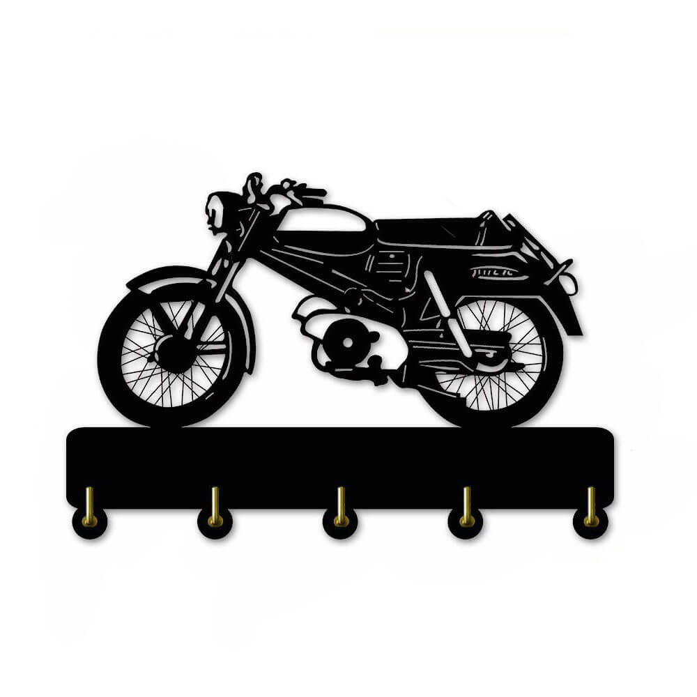 WH00008923 Holder 'Motorbike' Wall Mounted Key Hooks 