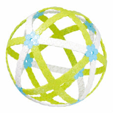 LaQ green and white sphere