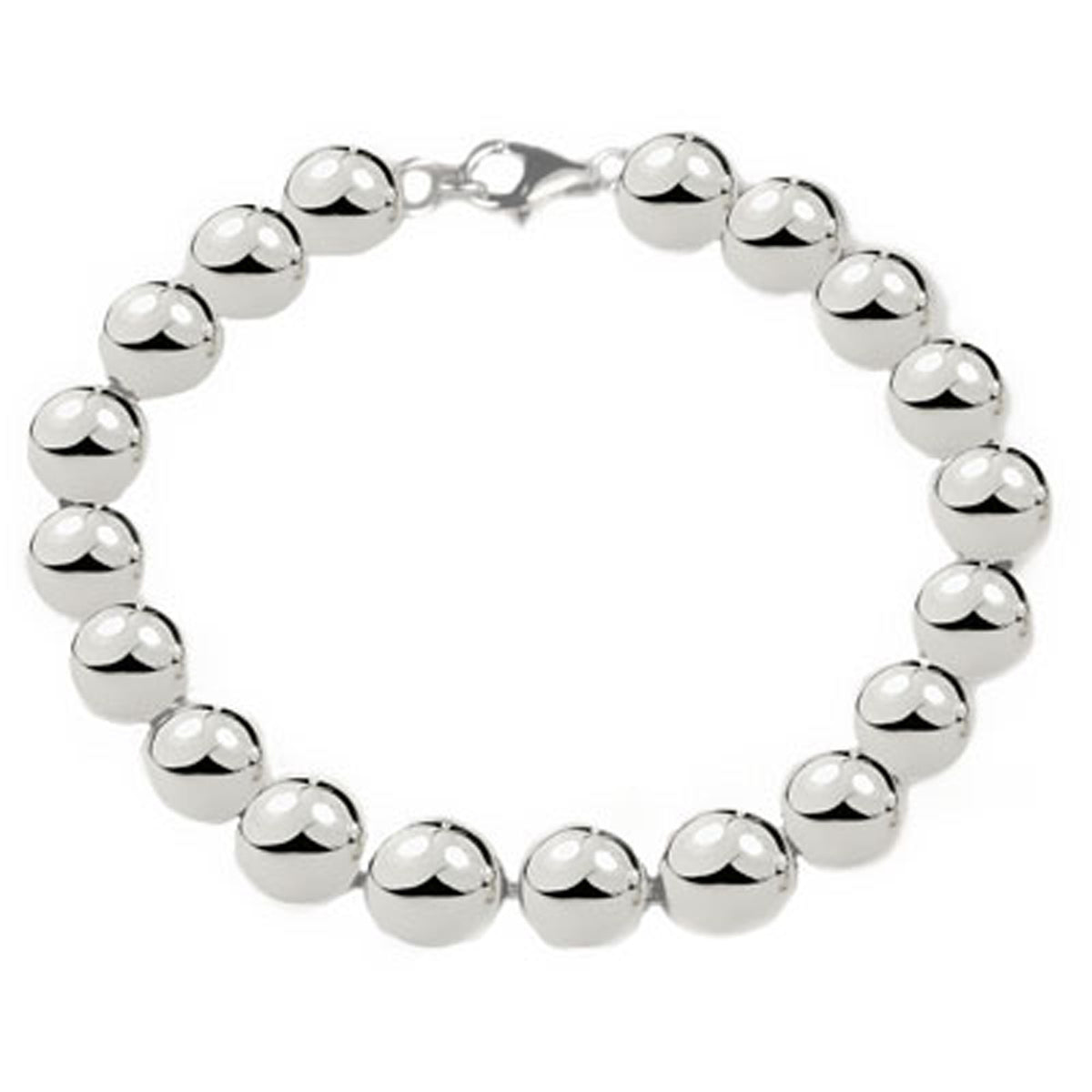 sterling silver ball bracelet