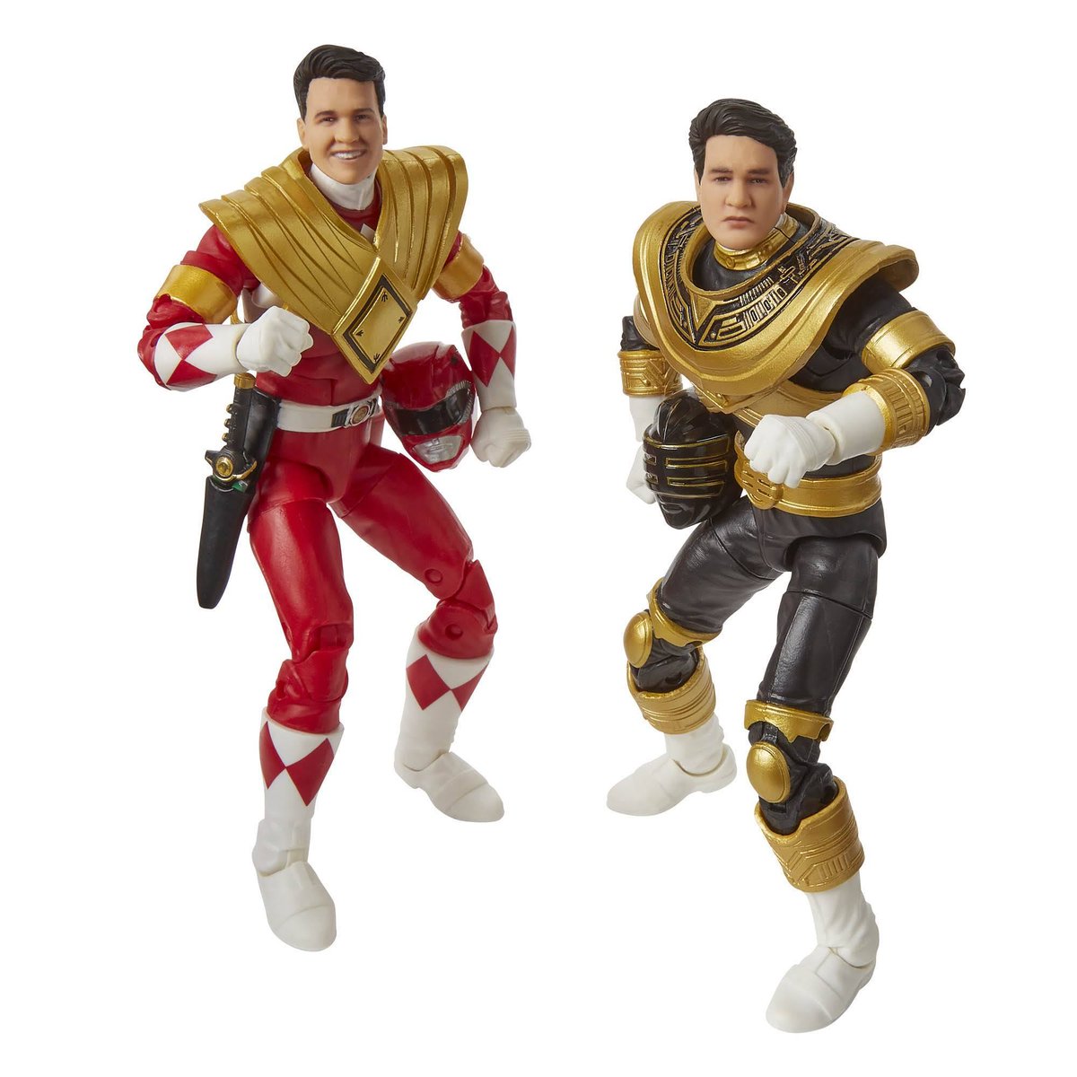 power rangers lightning collection red and gold