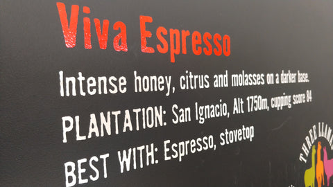 Three Llamas Gourmet Coffee - Viva Espresso