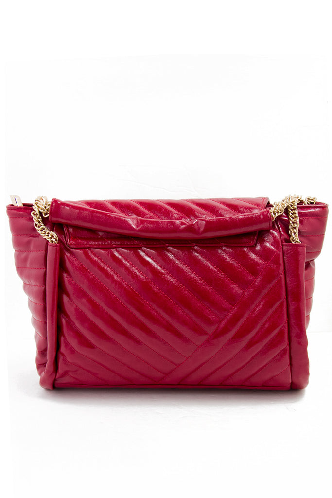 Home Â» PURSES Â» VINTAGE INSPIRED QUILTED BAG - Red (Final Sale)