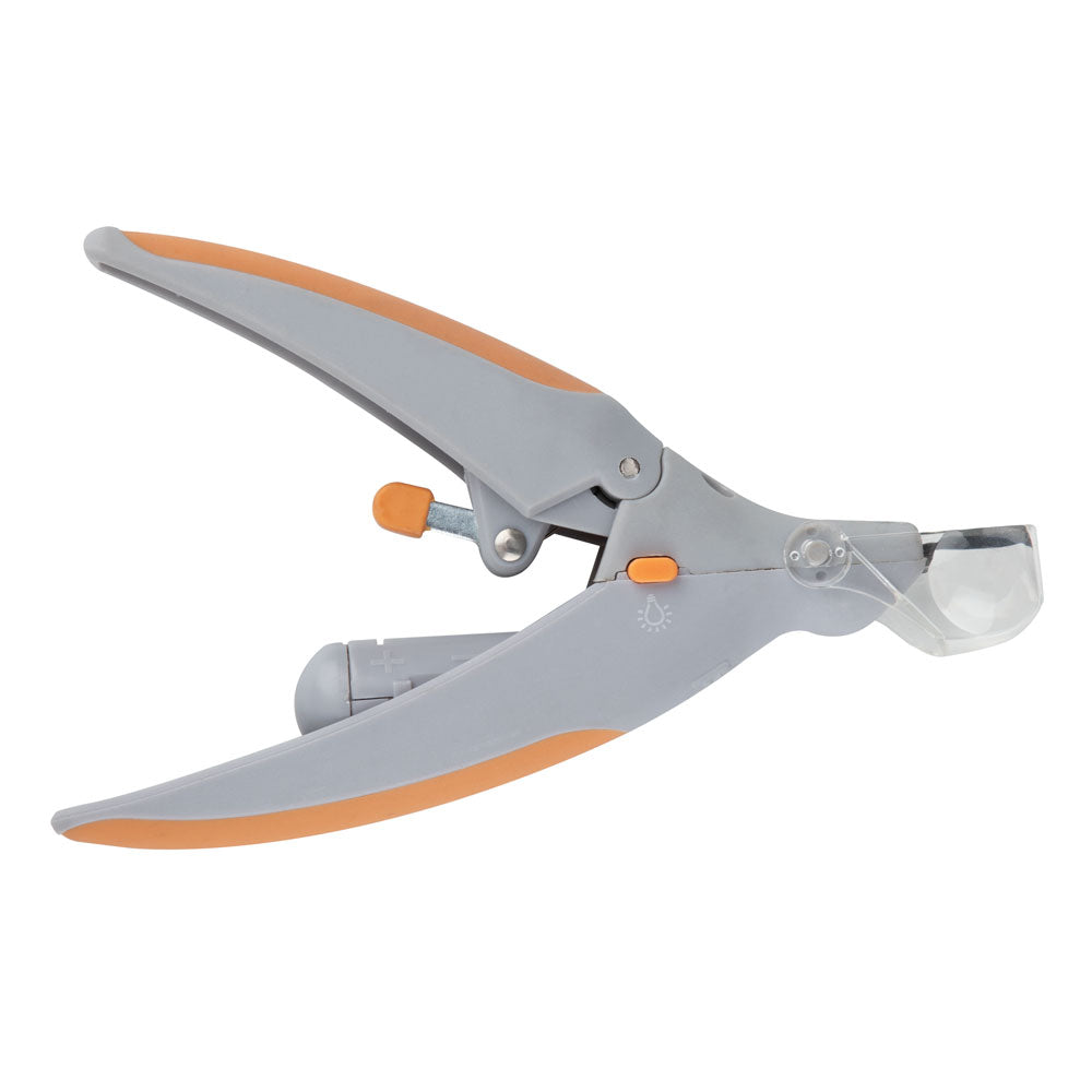 nail clipper with light and magnifier