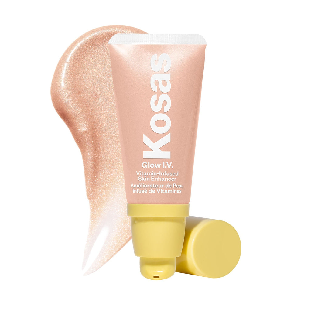 Kosas-Glow I.V. Vitamin-Infused Skin Enhancer-Spark - Sheer Light Champagne-