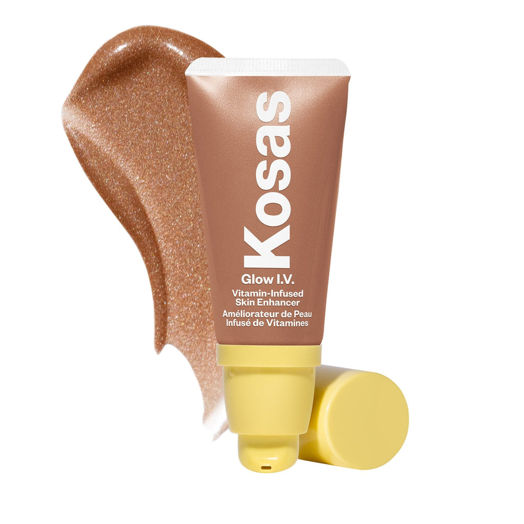 Kosas-Glow I.V. Vitamin-Infused Skin Enhancer-Awaken - Sheer Medium Tan-