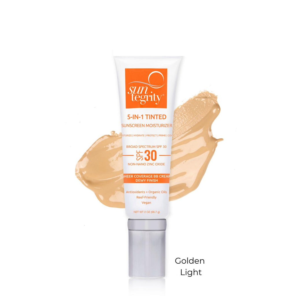 Suntegrity-5-IN-1 Tinted Sunscreen Moisturizer - Broad Spectrum SPF 30-Golden Light-