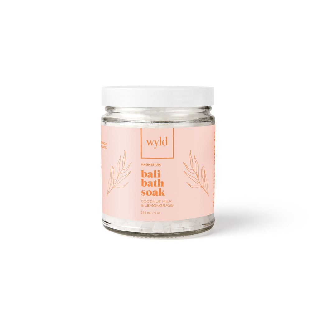 Wyld Skincare-Magnesium Bali Bath Soak Coconut Milk and Lemongrass-