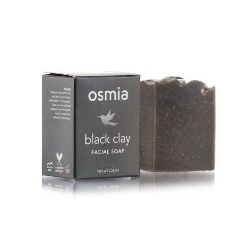 Osmia - Black Clay Facial Soap