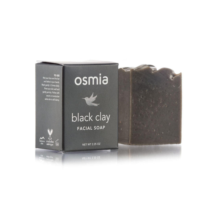 Osmia-Black Clay Facial Soap-Black Clay Facial Soap-