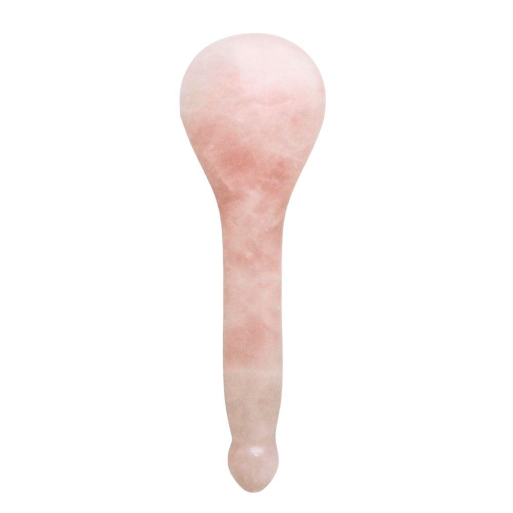 Mount Lai-The Rose Quartz Acupressure Gua Sha Spoon-