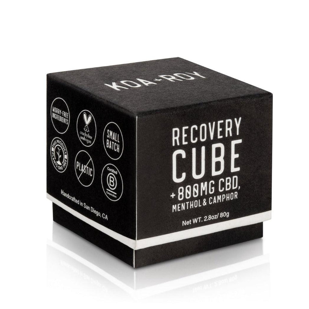 KOA+ROY-Recovey Cube + 800mg CBD, Menthol & Camphor-