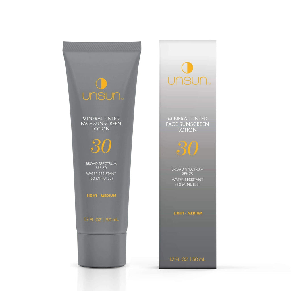 Unsun Cosmetics-Mineral Tinted Broad Spectrum Face Sunscreen-