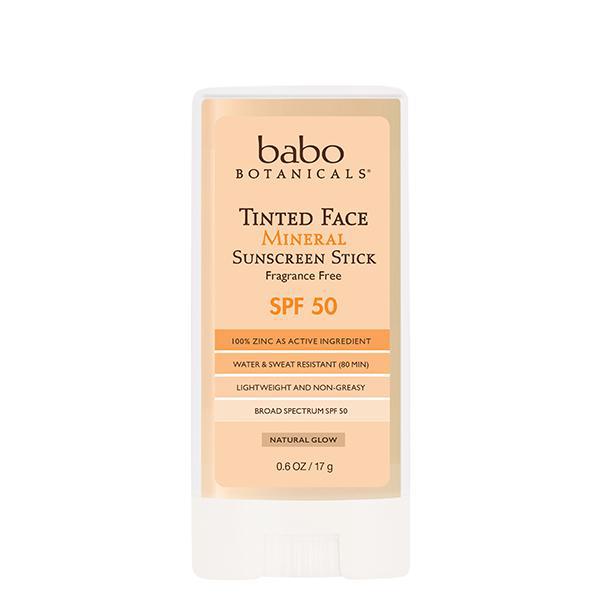 Babo Botanicals-Tinted Face Sunscreen Stick SPF 50-