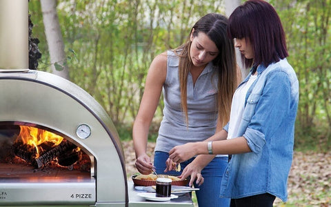 Entertain friends and family with our best selling Alfa 4 Pizze Outdoor Pizza Oven