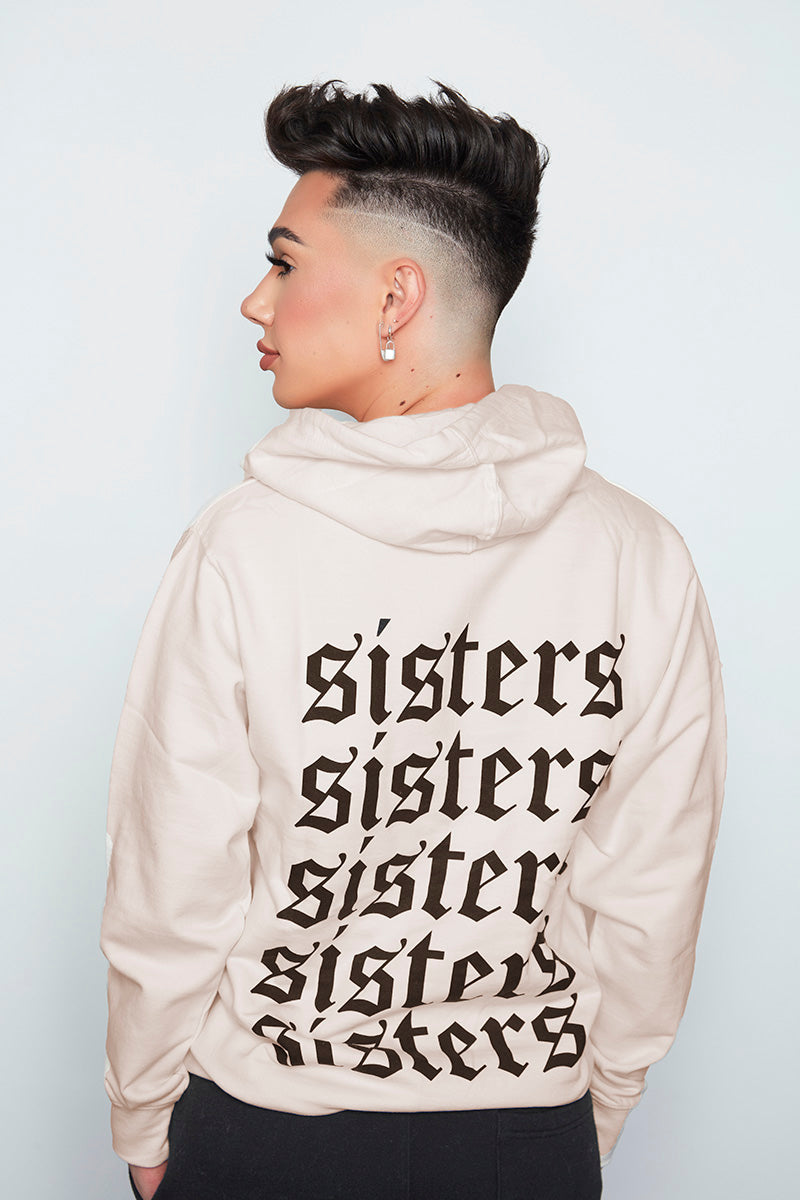 taupe sisters hoodie