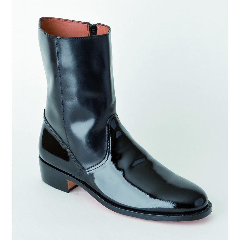 leather wellington boots