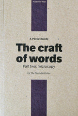 The craft of words. Part two: microcopy