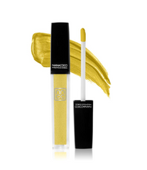 Nanacoco Professional Shimmertallics Lip Gloss used as an eyeliner, the Zoe Report 