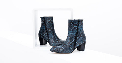 Jummai Western-Inspired cowboy ankle boot