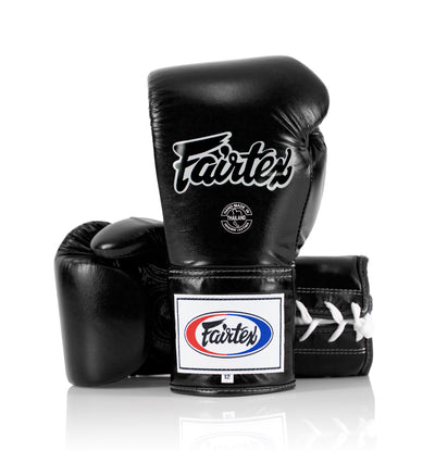 Muay Thai Red MMA FREE P&P Fairtex Pro Lace Up Boxing Gloves Boxing 
