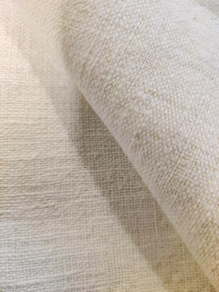 Close-Up of the 100 Year Old White Cotton Khadi Fabric