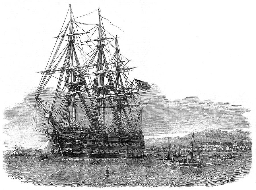 The 'Hercules' which carried 93 Harris people to Australia in 1852.
