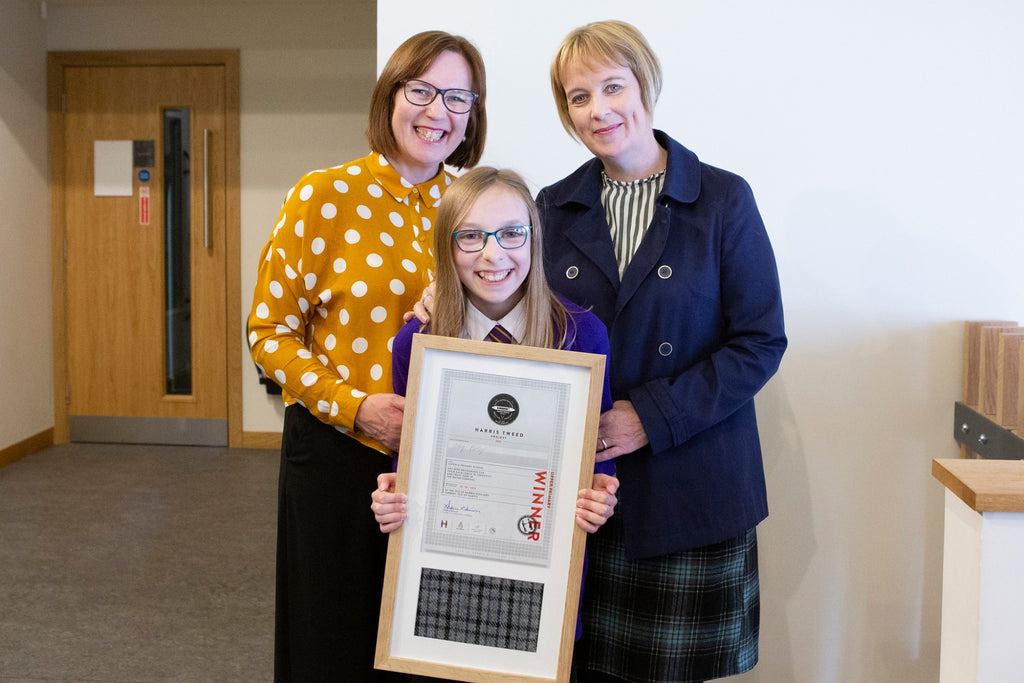 Lower Primary Winner Ethan Macaulay and Upper Primary Winner Abby Burley