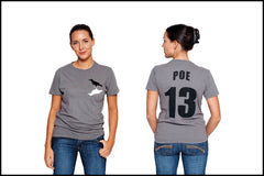 Edgar Allan Poe T-shirt Raven from Novel-T