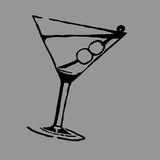 dorothy parker martini glass from Novel-T