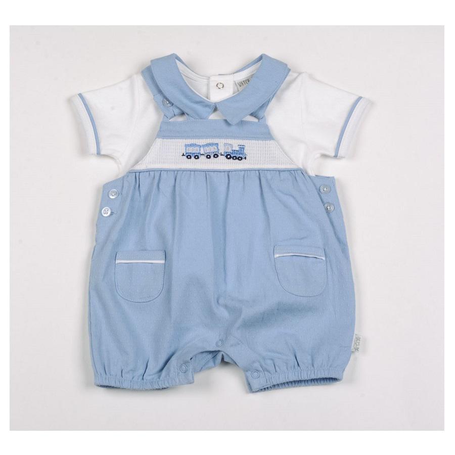 baby boy dungaree set