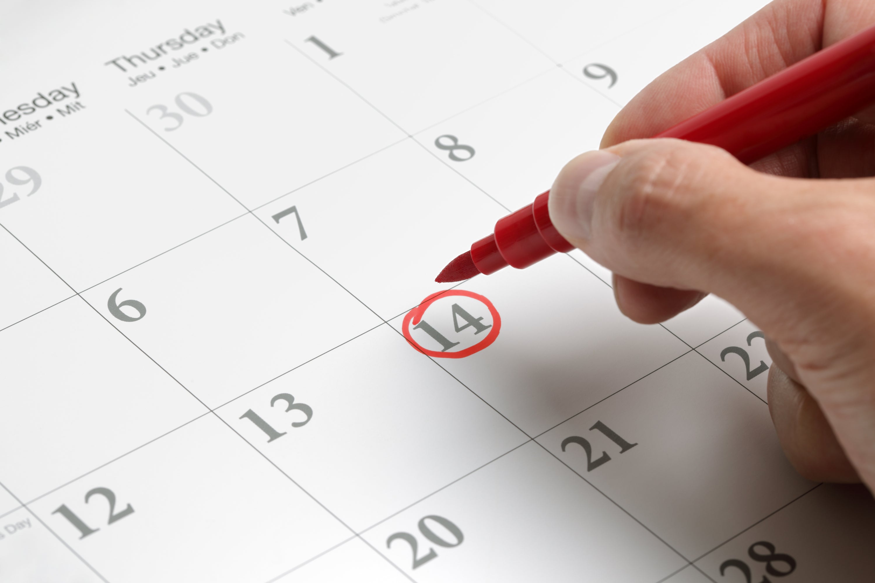 calendar schedule appointment
