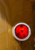 red glass taillight