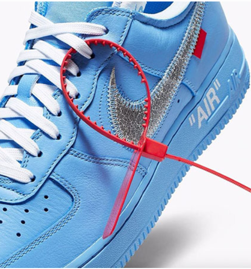 off white x nike air force 1 mca blue