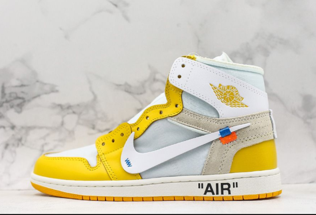 Air Jordan 1 x Off-White Yellow NRG 