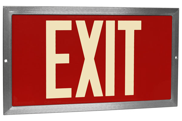  Glow In The Dark Exit Sign